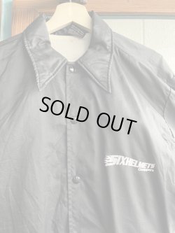 画像3: SIXHELMETS CHOPPERS SLEEVE LOGO VTG COACH JACKET BLACK L