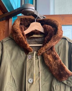 画像3: 40s US ARMY AIR FORCE B-11 VTG FLIGHT JACKET 42