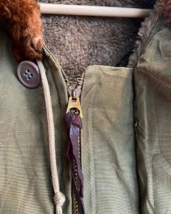 画像4: 40s US ARMY AIR FORCE B-11 VTG FLIGHT JACKET 42
