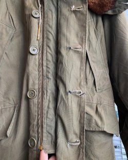 画像6: 40s US ARMY AIR FORCE B-11 VTG FLIGHT JACKET 42
