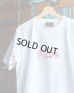 画像3: SIXHELMETS CHOPPERS LOGO T-SHIRT WHITE DRAWN BY BOULEVARD FEVER ART 