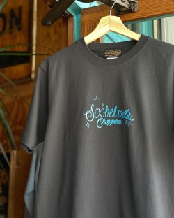 画像3: SIXHELMETS CHOPPERS LOGO T-SHIRT SUMI DRAWN BY BOULEVARD FEVER ART 