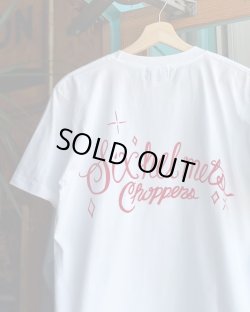 画像4: SIXHELMETS CHOPPERS LOGO T-SHIRT WHITE DRAWN BY BOULEVARD FEVER ART 