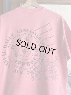 画像5: 1992 HARLEY DAVIDSON OFFICIAL VTG T-SHIRT PINK L