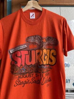 画像3: 1991 HARLEY DAVIDSON 51st ANNUAL RALLY AND RACES VTG T-SHIRT ORANGE M