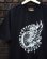 画像1: SIXHELMETS CHOPPERS FLYING WHEEL T-SHIRT BLACK DRAWN BY BOULEVARD FEVER ART (1)