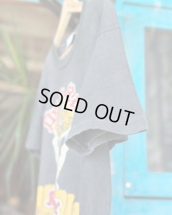 画像8: 80s HARLEY DAVIDSON LIVE TO RIDE RIDE TO LIVE NAKED LADY SKULL VTG T-SHIRT L