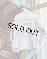 90s HARLEY DAVIDSON“BORN IN THE USA”VTG DENIM JACKET L