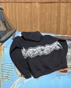 画像2: SIXHELMETS TARANTULA HOODIE BLACK