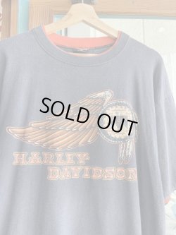 画像4: HARLEY DAVIDSON HIGH PLAINS OFFICIAL VTG T-SHIRT BLACK×ORANGE XL