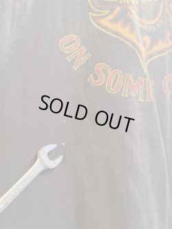 画像8: 80s HARLEY DAVIDSON OAK LEAF PUT YOUR ASS ON SOME CLASS VTG T-SHIRT BLACK S