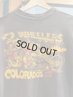 画像5: 80s HARLEY DAVIDSON OAK LEAF PUT YOUR ASS ON SOME CLASS VTG T-SHIRT BLACK S