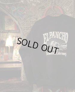 画像1: SIXHELMETS CABRONES×EL PANCHO MEXICAN HEAVY WEIGHT SWEATSHIRT BLACK DRAWN BY GRIMB