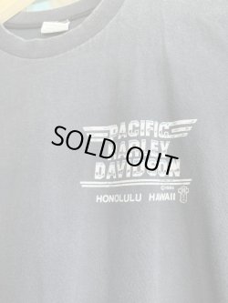 画像4: 1985 HARLEY DAVIDSON HONOLULU HAWAI OFFICIAL VTG T-SHIRT FADE BLACK M