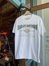1996 HARLEY DAVIDSON VTG T-SHIRT WHITE 