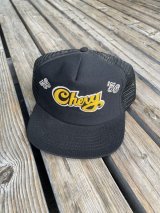 NOS VTG 80s “1956 CHEVY” TRUCKER  CAP BLACK
