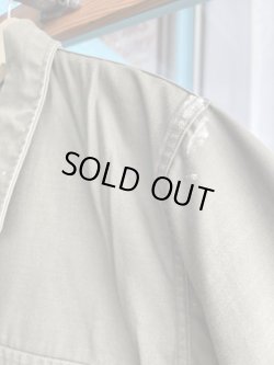 画像10: 80s USN A-2 DECK JACKET KHAKI GREEN L (8)