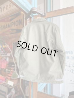 画像2: 80s USN A-2 DECK JACKET KHAKI GREEN M (18)