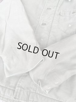 画像3: 80s USN A-2 DECK JACKET KHAKI GREEN M (18)