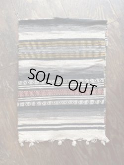 画像2: VINTAGE 70s MEXICAN RUG VEST (11)