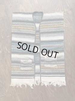 画像1: VINTAGE 70s MEXICAN RUG VEST (12)