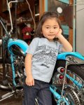 SIXHELMETS CHOPPERS “LIVE TO RIDE RIDE TO LIVE” T-SHIRT KIDS SIZE SAXE
