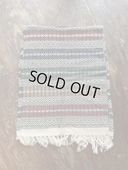 画像2: VINTAGE 70s MEXICAN RUG VEST (17)