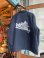 画像1: SIXHELMETS CHOPPERS DRAWN BY HOODOOMAN VTG WORK JACKET NAVY XL (1)