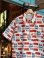 画像4: VINTAGE 70s WINSTON CIGARETTE “HOW GOOD IT IS” PATTERNED ALL OVER HALF ZIPUP POLYESTER SHIRT M