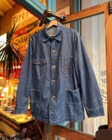 VINTAGE 50-60s SANFORIZED DENIM COVERALL