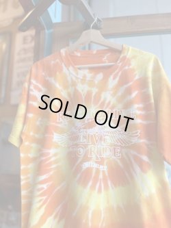 画像2: SIXHELMETS  LIVE TO RIDE RIDE TO LIVE TIE DYE T-SHIRT 