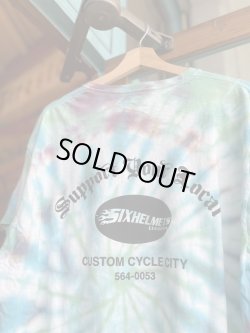 画像4: SIXHELMETS  LIVE TO RIDE RIDE TO LIVE TIE DYE T-SHIRT 2XL