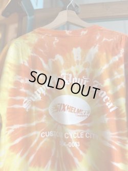 画像4: SIXHELMETS  LIVE TO RIDE RIDE TO LIVE TIE DYE T-SHIRT 