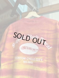 画像4: SIXHELMETS  LIVE TO RIDE RIDE TO LIVE TIE DYE T-SHIRT M