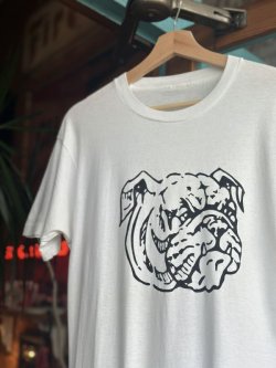画像3: VINTAGE 80-90s BULLDOG FACE T-SHIRT L