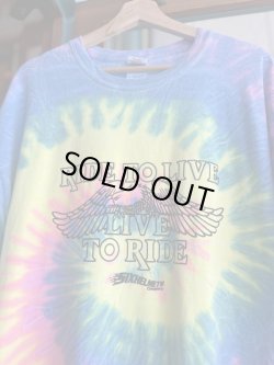 画像2: SIXHELMETS  LIVE TO RIDE RIDE TO LIVE TIE DYE T-SHIRT XL