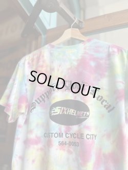 画像4: SIXHELMETS  LIVE TO RIDE RIDE TO LIVE TIE DYE T-SHIRT S
