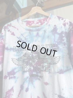 画像2: SIXHELMETS  LIVE TO RIDE RIDE TO LIVE TIE DYE POCKET T-SHIRT M