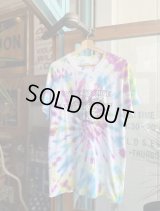 SIXHELMETS  LIVE TO RIDE RIDE TO LIVE TIE DYE T-SHIRT L