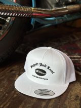 SIXHELMETS CHOPPERS “SUPPORT YOUR LOCAL” MESH CAP WHITE