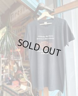 画像1: VINTAGE 80s HARLEY DAVIDSON “I'D RATHER MY SISTER WORK IN A WHOREHOUSE THAN MY BROTHER RIDE A JAP BIKE” T-SHIRT   