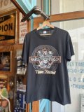 VINTAGE 80s HARLEY DAVIDSON TIME TESTED T-SHIRT XL