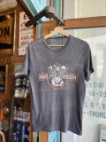 VINTAGE 80s HARLEY DAVIDSON CUSTOM J&J CYCLE T-SHIRT 