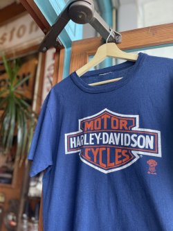 画像3: VINTAGE 80s HARLEY DAVIDSON BAR&SHIELD POOLE’S OFFICIAL T-SHIRT 