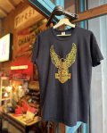 VINTAGE 70s HARLEY DAVIDSON WIDMAN EAGLE LOGO T-SHIRT XL