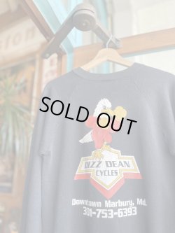 画像5: 80s DIZZ DEAN CYCLES MOTORCYCLE SWEATSHIRT M