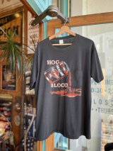 VINTAGE 80s HARLEY DAVIDSON HOG BLOOD T-SHIRT XL