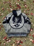 GRATEFUL DEAD JACQUARD KNIT ZIPUP HOODIE