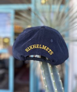 画像3: SIXHELMETS “LIVE TO RIDE RIDE TO R LIVE” CORDUROY CAP NAVY