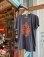 画像1: VINTAGE 80s HARLEY DAVIDSON OSK LEAF T-SHIRT L (1)